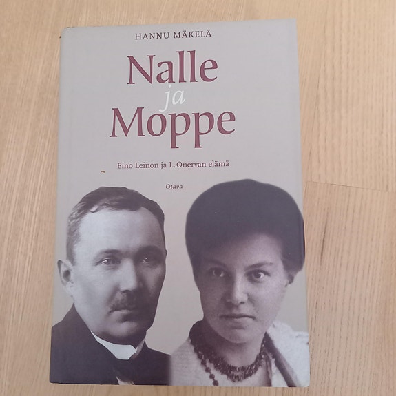 Eino Leinon ja L. Onervan elämä, "Nalle ja Moppe". Kuin uusi!