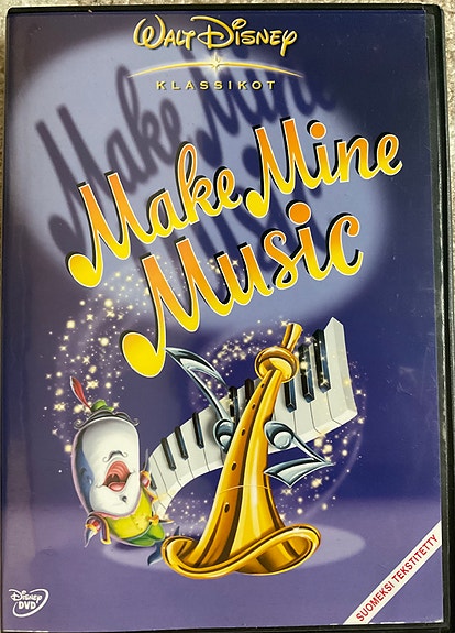 Make Mine Music - Walt Disney klassikko ( DVD )