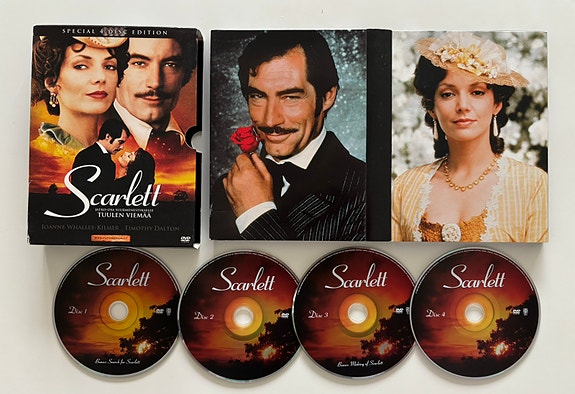 Scarlett : Tuulen viemää minisarja DVD boxi