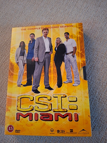CSI: Miami kausi 2 DVD-boksi