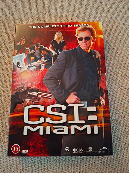 CSI: Miami kausi 3 DVD-boksi