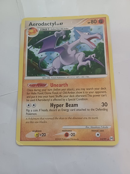 Pokemon Aerodactyl 13/99