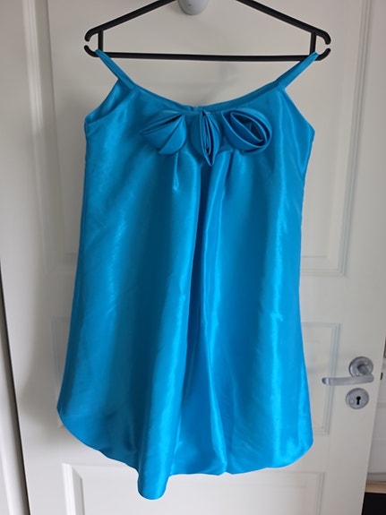 Turkoosi 152 cm Zalekua mekko UUSI