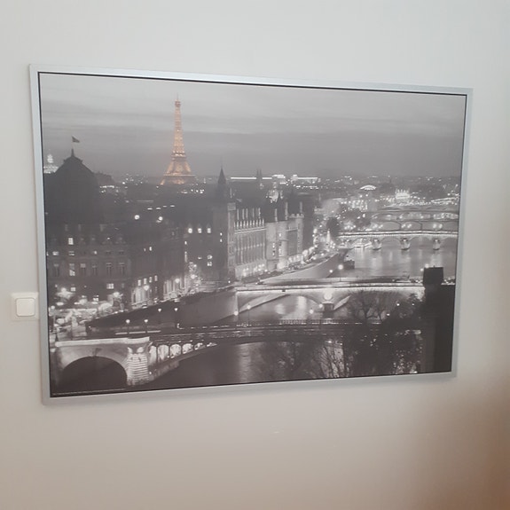 IKEA VILSHULT Pariisi taulu, 100x140cm.