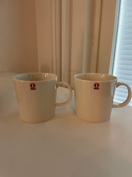 Iittala Teema -mukit, valkoinen
