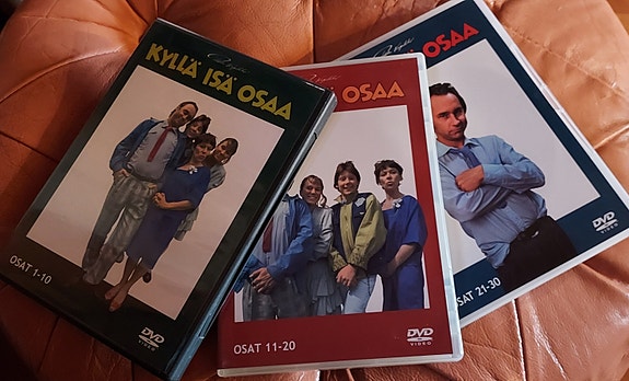 Kyllä isä osaa DVD-boksit osat 1–30