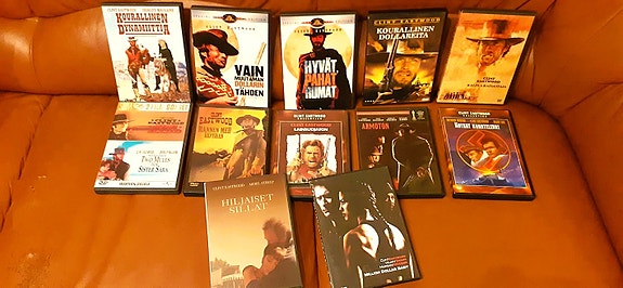 Dvd-Elokuvia Armoton Rajut Kaverit Magnum 44 Joe Kidd Lainsuojaton yms