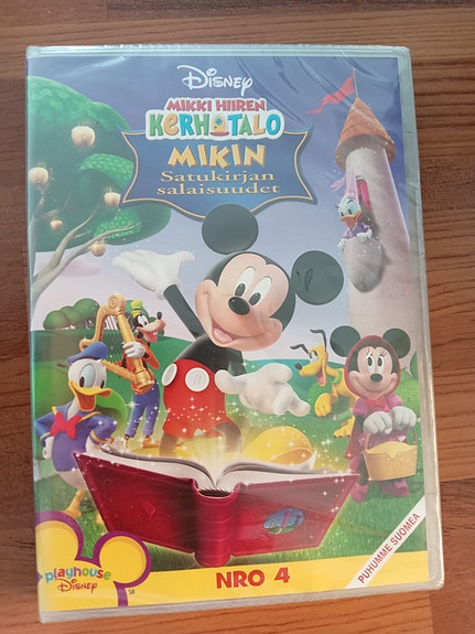 Mikki Hiiren Kerhotalo Satukirjan salaisuudet dvd uusi.