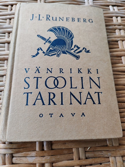 J. L. Runeberg Vänrikki Stoolin tarinat kovakantinen kirja 1945 Otava