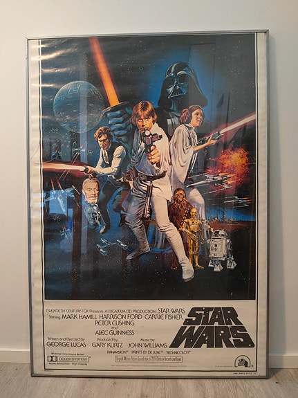 Star Wars: New Hope elokuvajuliste