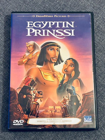 Dreamworks Egyptin prinssi DVD