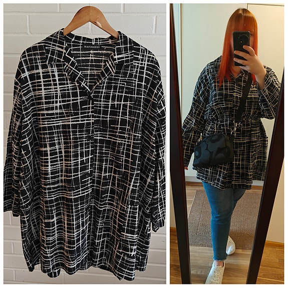 Marimekko tunika taskuilla
XL - menee XXL