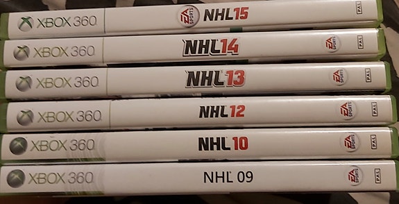 Xbox 360 NHL pelejä