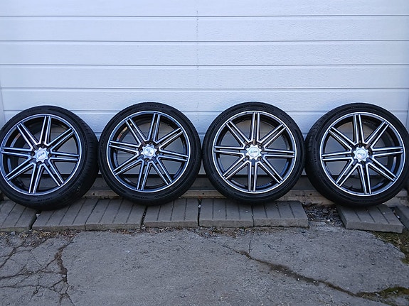 17" ACC Vanteet 4x100 Hyvillä Kesärenkailla