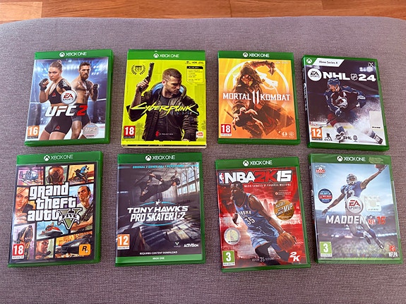 XBox One pelejä