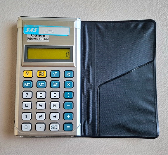 Canon laskin , SAS , vintage