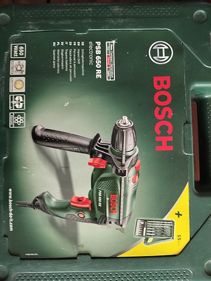 Bosch PSB 650 re iskuporakone