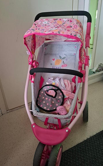 Baby Born nukenvaunut pinkki