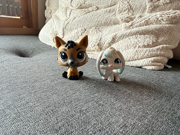 Littlest pet shop koira ja luppakorvakani