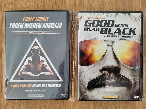 Chuck Norris elokuvat DVD