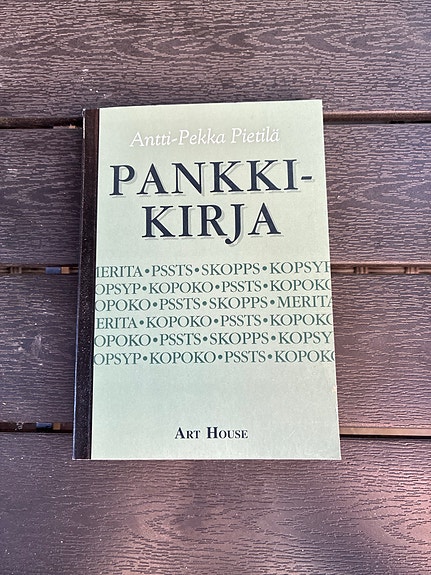 Antti-Pekka Pietilä Pankkikirja kirja