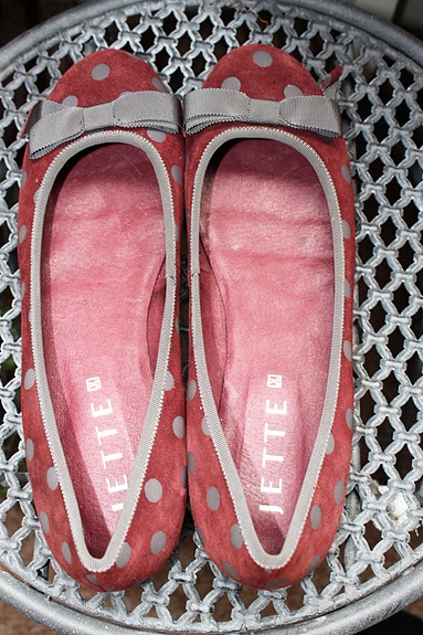 Avokas ballerina 41 UUSI erikoisuus Jette Polka Dots