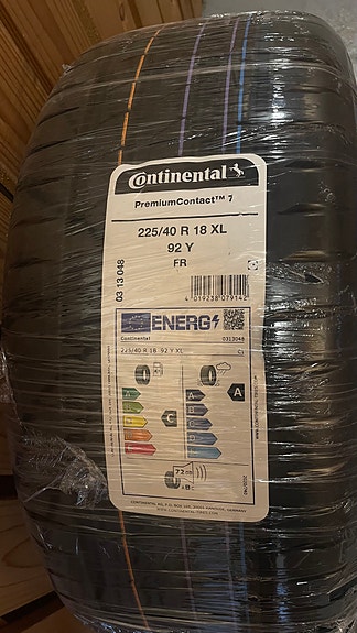 Continental PremiumContact 7 225/40 R18 92Y XL FR EVC - uusi