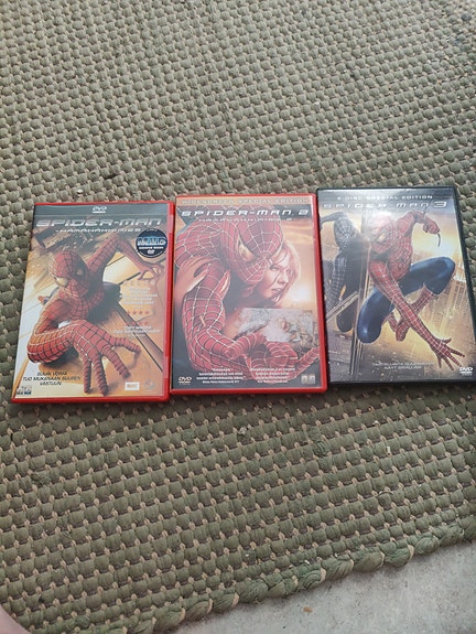Spider-Man elokuvat 1–3 DVD