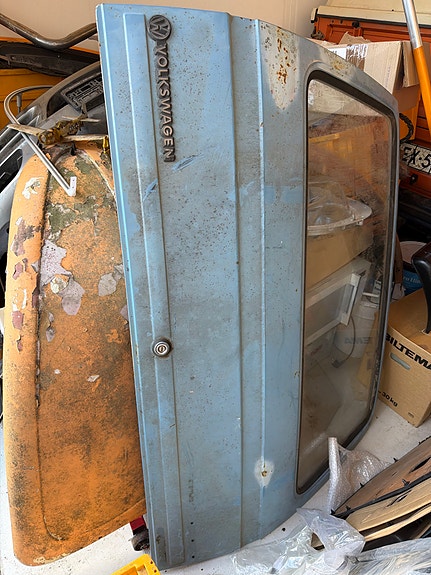 Volkswagen T3 tölkki takaluukku