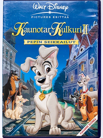 Kaunotar ja Kulkuri II Pepin seikkailut DVD