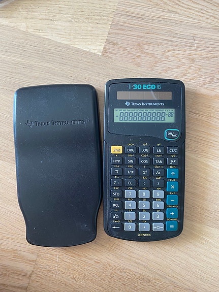 Texas Instruments TI-30 ECO RS funktiolaskin