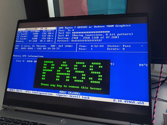 1 x 48GB - Kingston DDR5 5600 SODIMM RAM muisti (9905789-165.A00G)