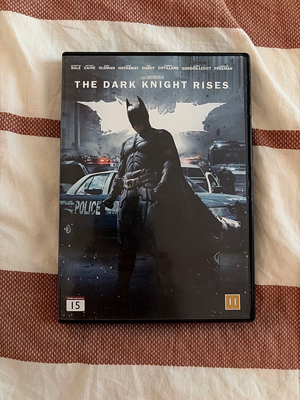 The Dark Knight Rises DVD elokuva
