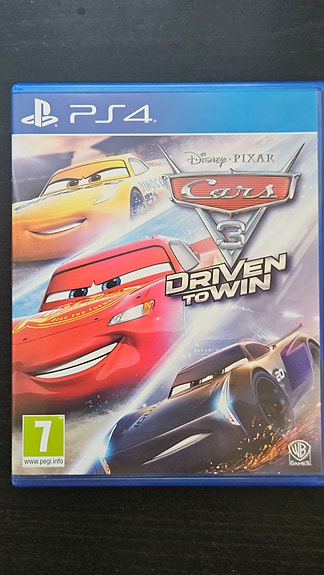 Cars 3 Driven to Win PS4 peli