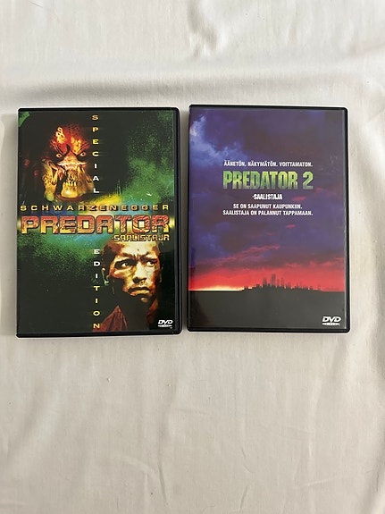 Predator + Predator 2 DVD-elokuvat