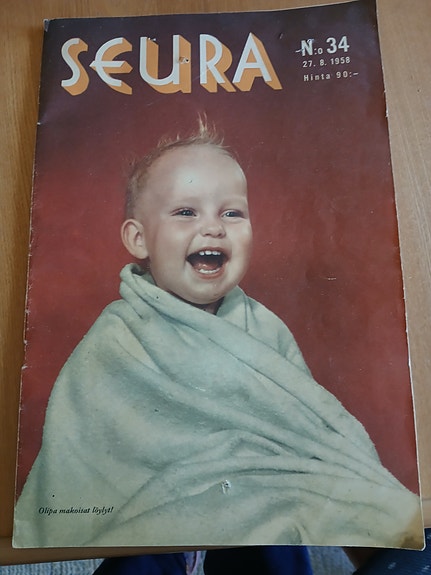 Seura-lehti vuodelta 1958