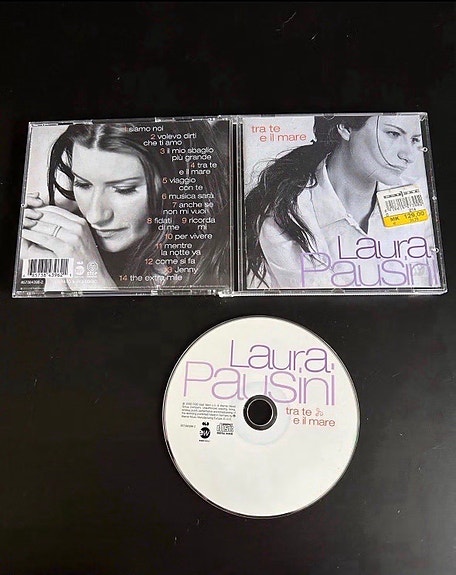 Laura Pausini CD-albumi "Tra te e il mare"