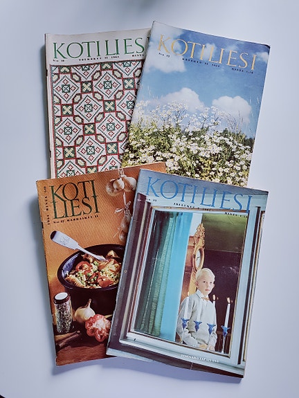 Kotiliesi-lehtiä vuodelta 1964 – 2 e/kpl
