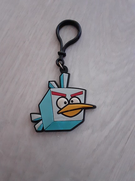 Kiva Angry Birds avaimenperä/reppukoriste