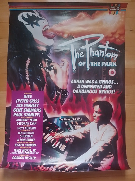 Kiss: The Phantom of The Park -juliste