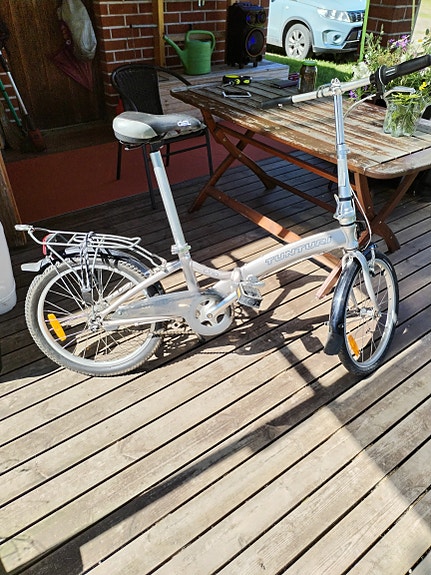 Tunturi taittopyörä 20" unisex