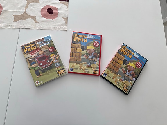 Puuha Pete DVD:t 3 kpl lasten elokuvat