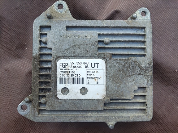 Opel Z22YH Ecu Siemens VDO