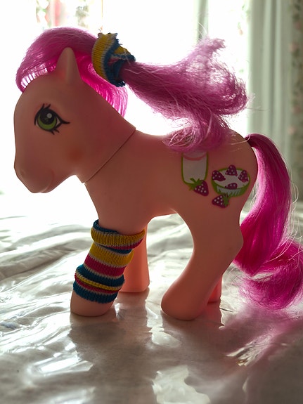 Harvinainen Vintage My Little Pony G1: Strawberry Surprise (1987) MLP