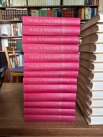 Maila Talvio -kirjasarja, punaiset kovakantiset kirjat