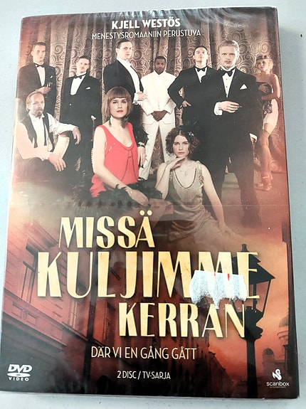 2 DVD-levyn TV-sarja Missä kuljimme kerran (uusi)