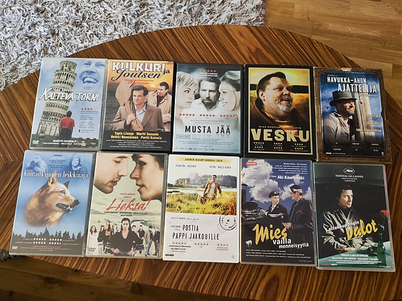 Valikoima kotimaisia elokuvia