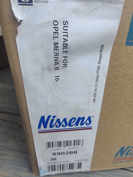 Opel Zafira jne ilmastoinnin kompressori