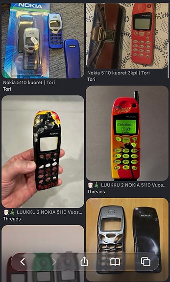 Nokia 5110 kuoret