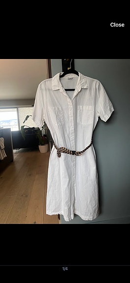 Summer-dress in linen mix
